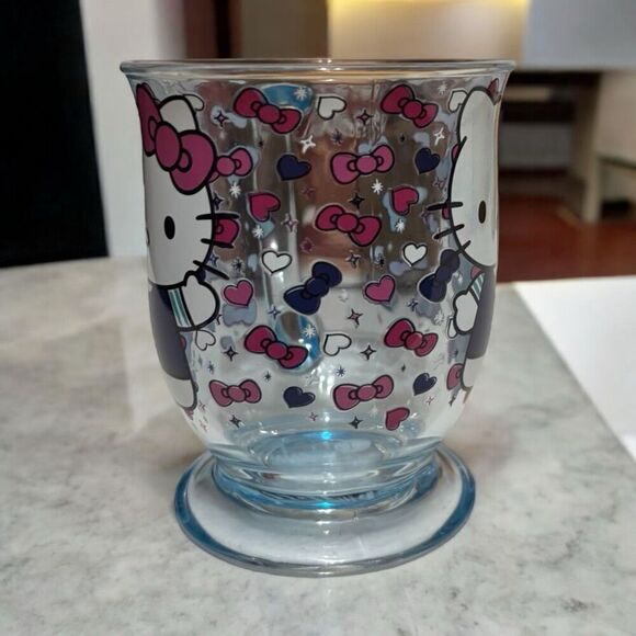 Hello Kitty Clear Blue Mug *NEW* - Picture 2 of 5